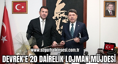 Devrek'e 20 Dairelik Lojman Müjdesi
