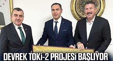 DEVREK TOKİ-2 PROJESİ BAŞLIYOR 