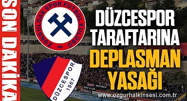 Düzcespor Taraftarına Deplasman Yasağı