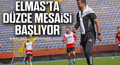 ELMAS'TA DÜZCE MESAİSİ BAŞLIYOR