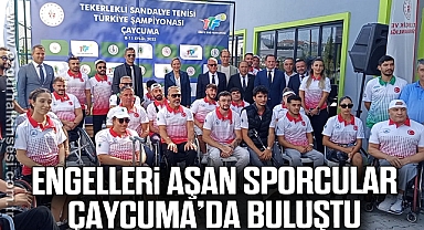 Engelleri Aşan Sporcular Çaycuma’da Buluştu