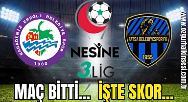 EREĞLİ'DE GOL SESİ ÇIKMADI