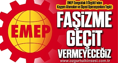 “Faşizme Geçit Vermeyeceğiz”