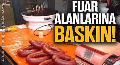 FUAR ALANLARINA BASKIN!