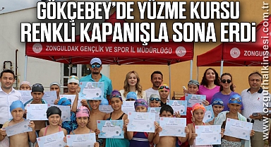Gökçebey’de Yüzme Kursu Renkli Kapanışla Sona Erdi