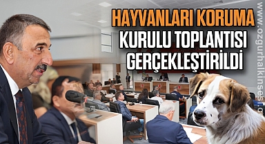 Hayvanları Koruma Kurulu Toplantısı Gerçekleştirildi
