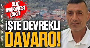 İŞTE DEVREKLİ DAVARO!