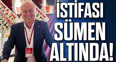 İSTİFASI SÜMEN ALTINDA!
