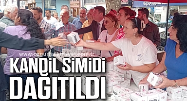 KANDİL SİMİDİ DAĞITILDI 