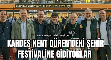 Kardeş Kent Düren’deki Şehir Festivaline Gidiyorla