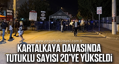 Kartalkaya davasında tutuklu sayısı 20’ye yükseldi