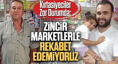 Kırtasiyeciler Zor Durumda: