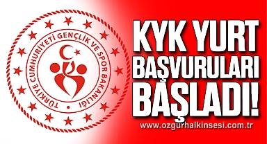 KYK Yurt Başvuruları Başladı!