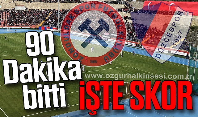 Maç bitti... İşte skor!