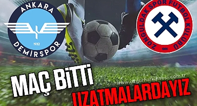 Maç bitti... UZATMALARDAYIZ!