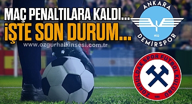 Maç Penaltılara Kaldı... İşte Son Durum...