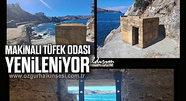 Makinalı Tüfek Odası Yenileniyor