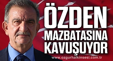 Özden Mazbatasına Kavuşuyor