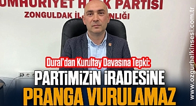 “Partimizin İradesine Pranga Vurulamaz”