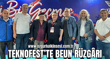 TEKNOFEST’TE BEUN RÜZGÂRI