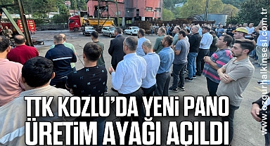 TTK Kozlu’da Yeni Pano Üretim Ayağı Açıldı