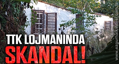 TTK Lojmanında Skandal!