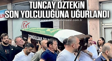 Tuncay Öztekin Son Yolculuğuna Uğurlandı
