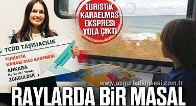 Turistik Karaelmas Ekspresi Yola Çıktı