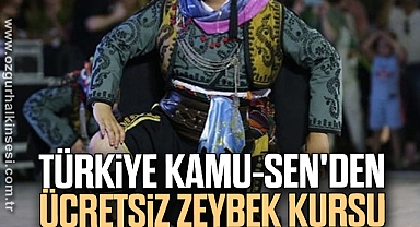 Türkiye Kamu-Sen'den Ücretsiz Zeybek Kursu