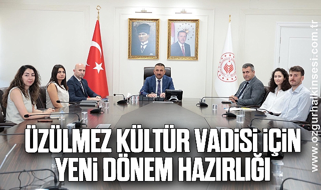Üzülmez Kültür Vadisi İçin Yeni Dönem Hazırlığı