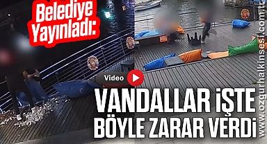Vandallar İşte Böyle Zarar Verdi...