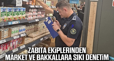 Zabıta Ekiplerinden Market ve Bakkallara Sıkı Denetim