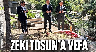 ZEKİ TOSUN’A VEFA 