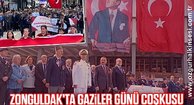 Zonguldak'ta Gaziler Günü Coşkusu