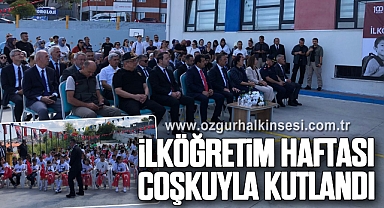 Zonguldak’ta İlköğretim Haftası Coşkuyla Kutlandı