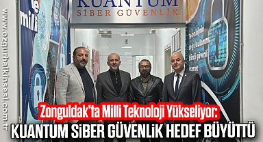 Zonguldak’ta Milli Teknoloji Yükseliyor: Kuantum Siber Güvenlik Hedef Büyüttü
