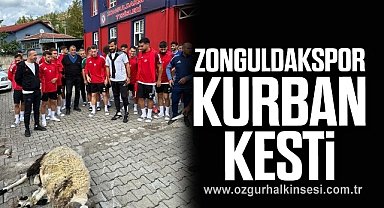 ZONGULDAKSPOR KURBAN KESTİ