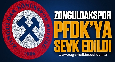 Zonguldakspor PFDK’ya Sevk Edildi