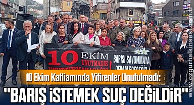 10 Ekim Katliamında Yitirenler Unutulmadı: 