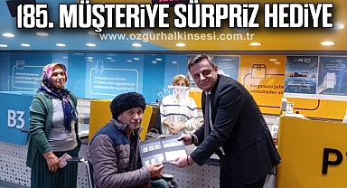 185. Müşteriye Sürpriz Hediye