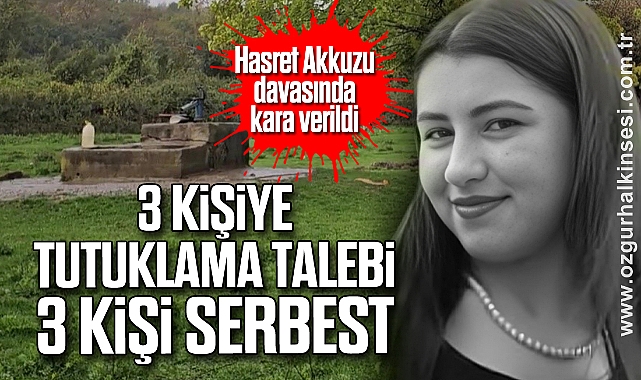 3 KİŞİYE TUTUKLAMA TALEBİ, 3 KİŞİ SERBEST