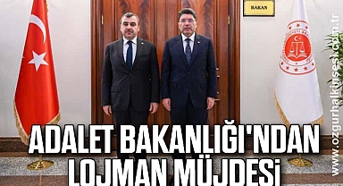 Adalet Bakanlığı'ndan Lojman Müjdesi