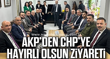 AKP'DEN CHP'YE HAYIRLI OLSUN ZİYARETİ