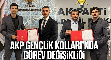 AKP GENÇLİK KOLLARI'NDA GÖREV DEĞİŞİMLERİ