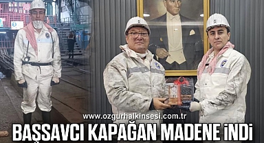 Başsavcı Kapağan Madene indi