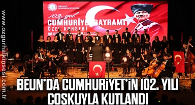 BEUN'da Cumhuriyet'in 102. Yılı Coşkuyla Kutlandı