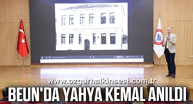 BEUN'da Yahya Kemal anıldı