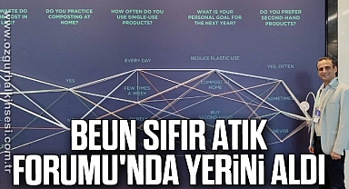 BEUN Sıfır Atık Forumu'nda Yerini Aldı