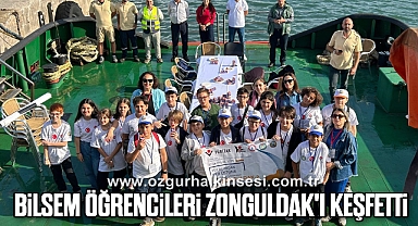 Bilsem Öğrencileri Zonguldak'ı Keşfetti