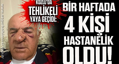  Bir Haftada 4 kişi Hastanelik Oldu!